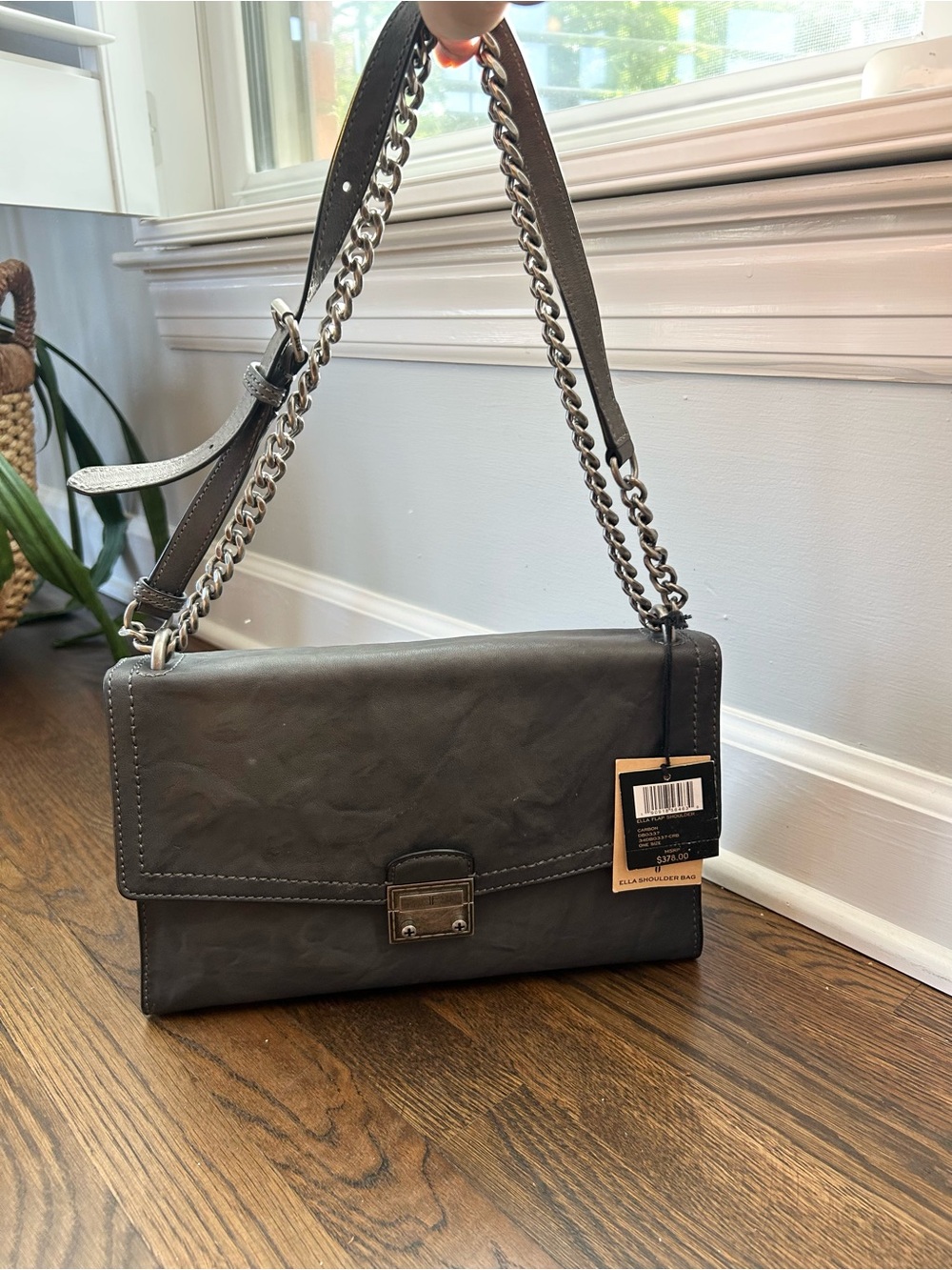 *BRAND NEW WITH TAGS* Frye Ella Flap Shoulder Purse - Picture 1 of 5